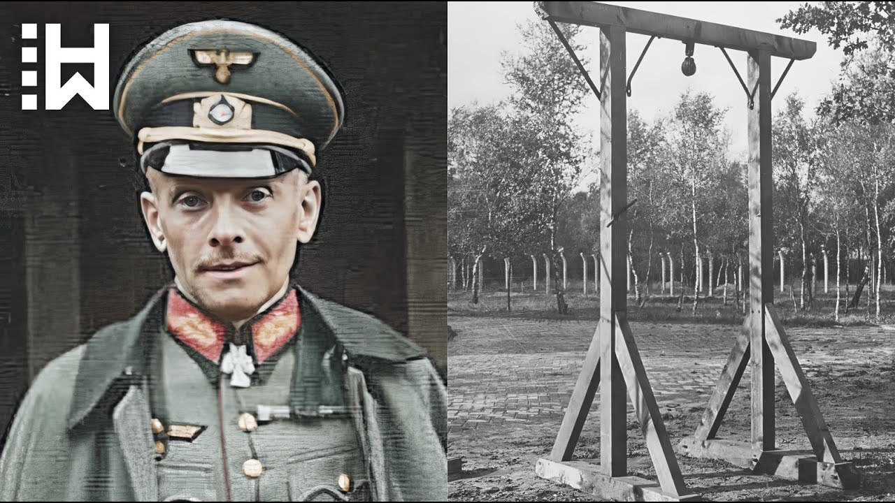 Barbarische Hinrichtung von Nazi-Deutschlands General, der nackt mit Klavierdraht gehängt wurde