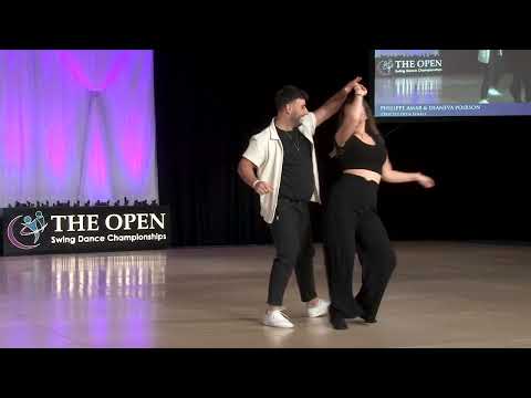 Philippe Amar and Dianeva Poirson - 3rd place WCS Strictly Swing Open Finals - The Open 2024