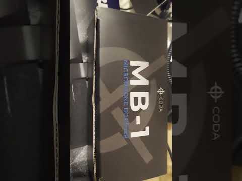 Coda Music MB1- Use This Alternative MICROPHONE BOOSTER With [SM7B Mic] Video