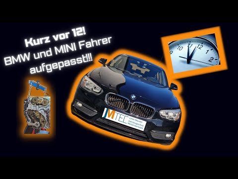 BMW 116i F20 3-cylinder turbo engine in limp mode | B38 timing chain repair | P130304 | P120408