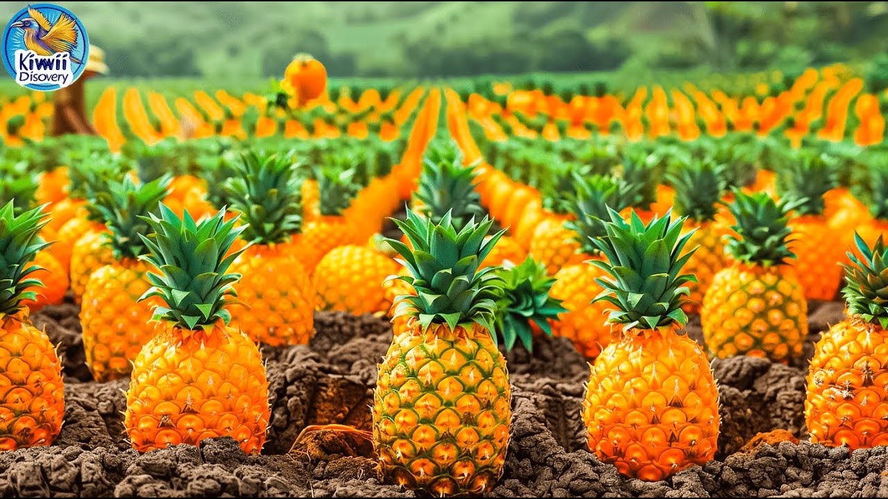How American Farmers Harvest Millions of Pineapple Every Year?🍍