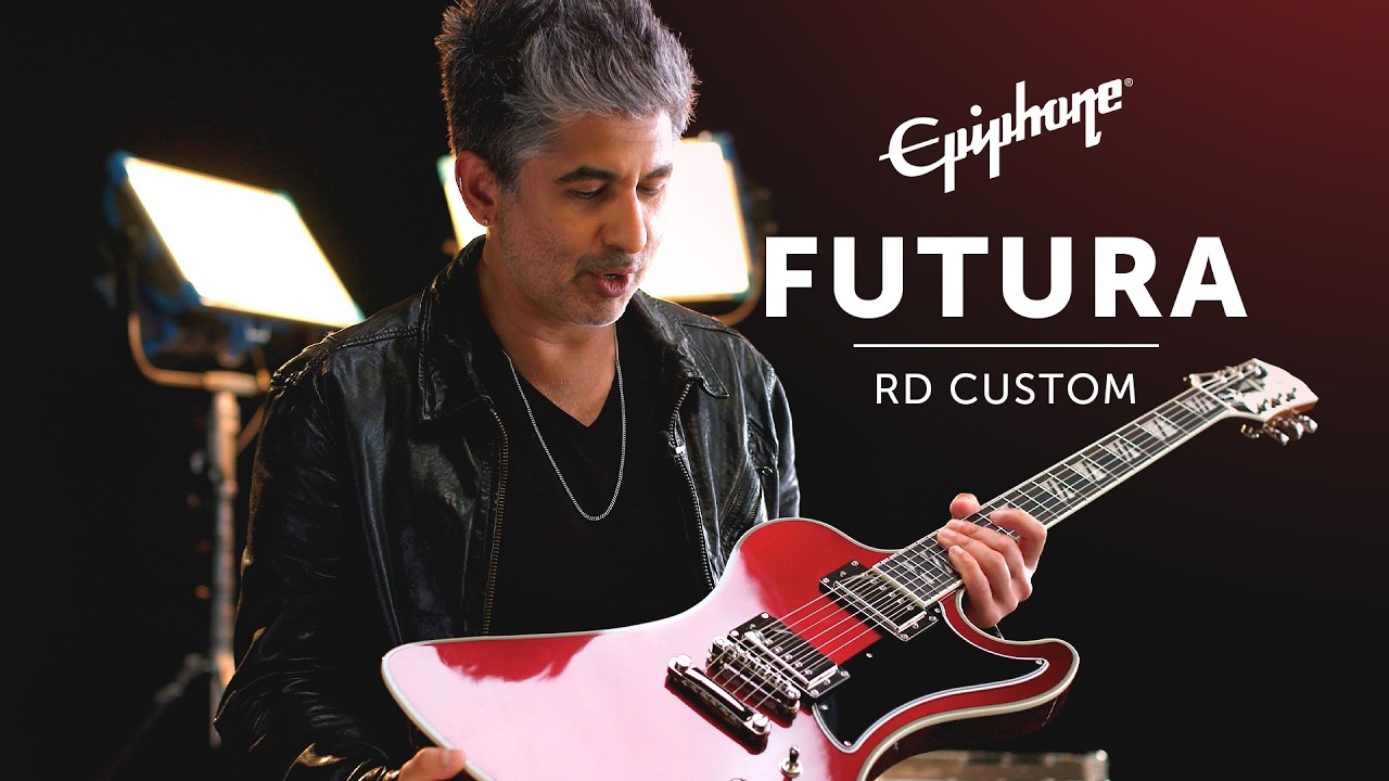 Epiphone Futura RD Custom demo&ndash;Epiphone Futura Series - YouTube