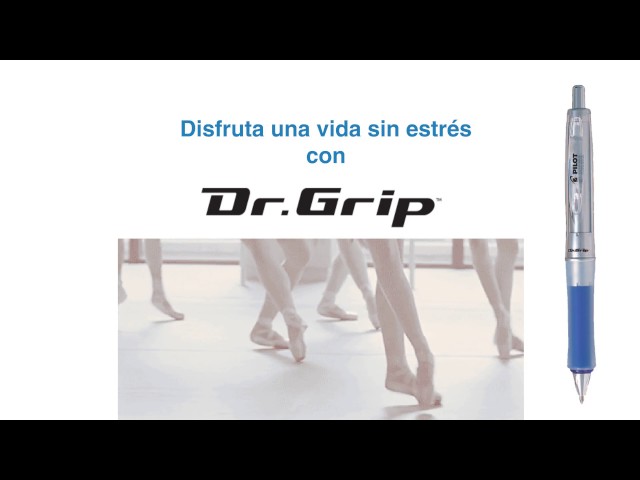 Vídeo relacionado con Pilot Dr.Grip - Lápiz de punta redonda (0,5 mm), color negro