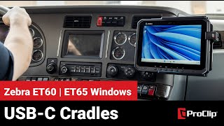Play product video for Non-Charging Cradle for Zebra ET60 / ET65 Android and Windows