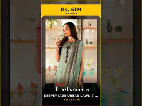 Deepsy Jade Urban Lawn 7 - Cotton Dupatta – product video thumbnail