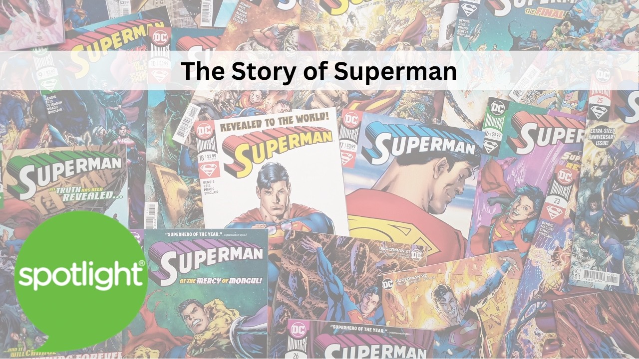 The Story of Superman | practice English with Spotlight