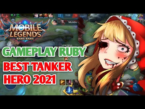 MYTHIC RUBY TANK 2022 - RUBY BEST BUILD 2022  - RUBY BEST BUILD 2021 DEVILGAME MOBILE LEGENDS