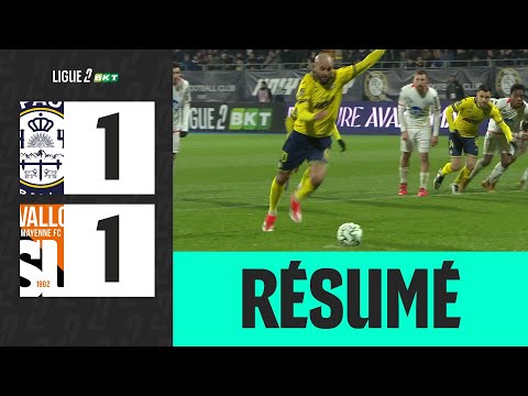 PAU FC - STADE LAVALLOIS MFC (1-1) - highlights - Week 21 - Ligue 2 BKT 24/25