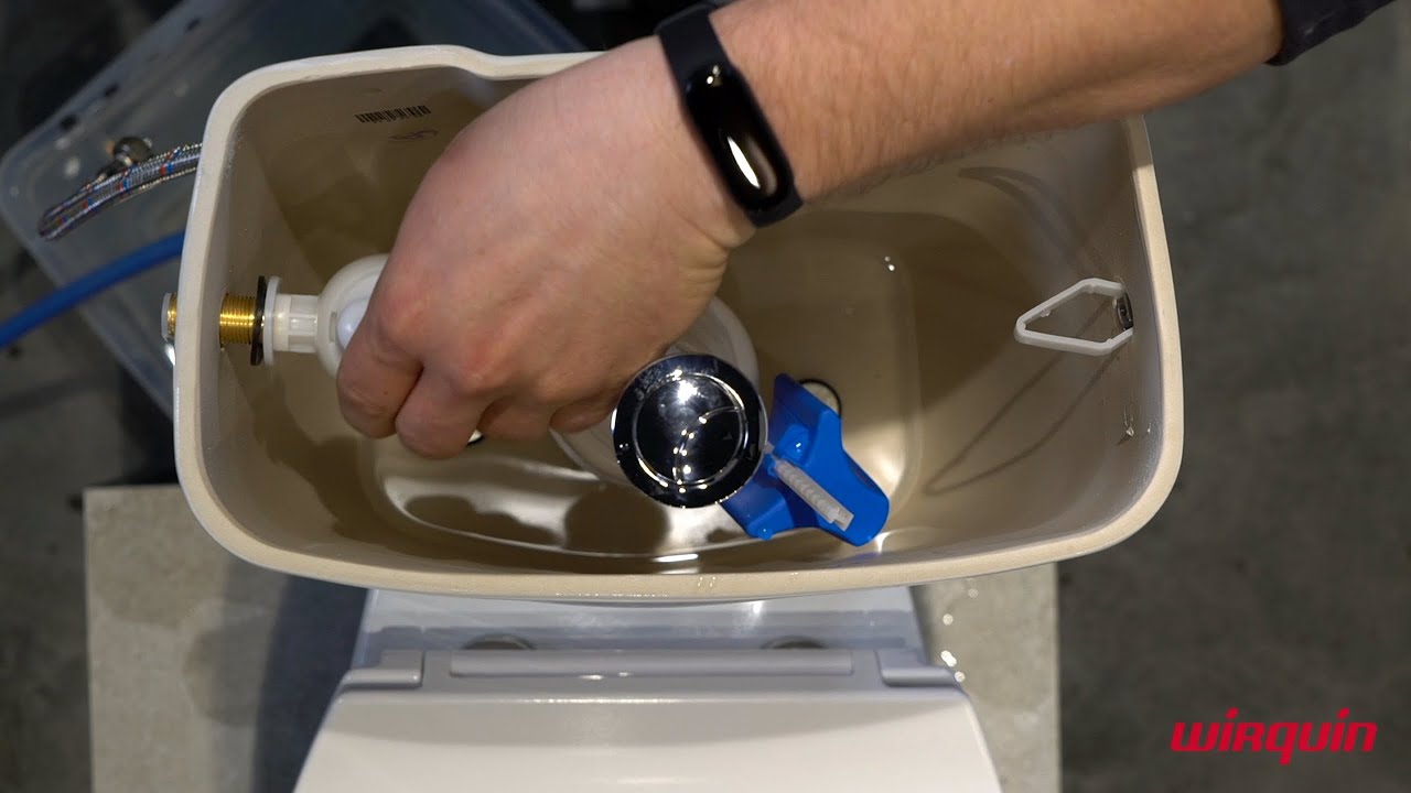 Uniwersalny zawór napełniający F90 do kompaktu WC | Wirquin