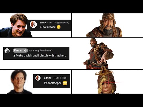 The @theonlyzanny NERFED me by asking for Peacekeeper - Trying my best with off Meta 🙃  | #ForHonor