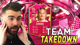 WHAT AN EPISODE!!! FUTTIES XAVI SIMONS - FIFA 23 TEAM TAKEDOWN