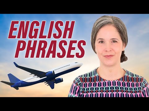 空港や飛行機での移動中に使える英語フレーズを学ぶ (Learning English Phrases To Use When Traveling At The Airport Or In The Plane)