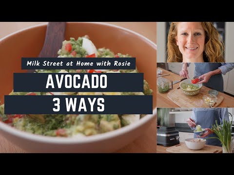 Avocado 3 Ways