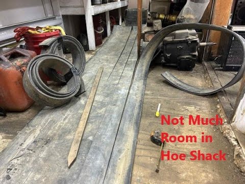 Slowly Cutting the Rubber Tracks for the Snow Truck Jan 26 2026