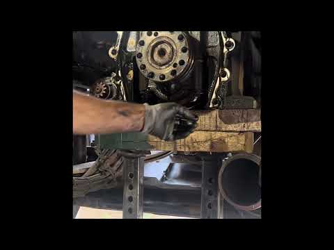 Bell housing & Cummins engine oil leak
