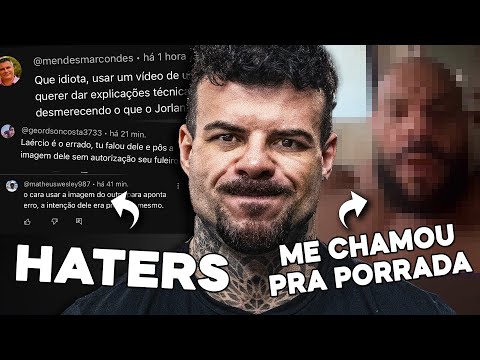 MINHA RESPOSTA AOS HATERS...
