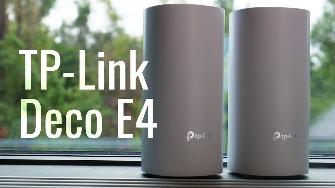 Wi-Fi Mesh система TP-Link Deco E4 (2 устройства), белый