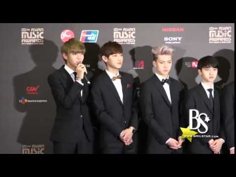 2013 MAMA YiFan speak Cantonese English Korean