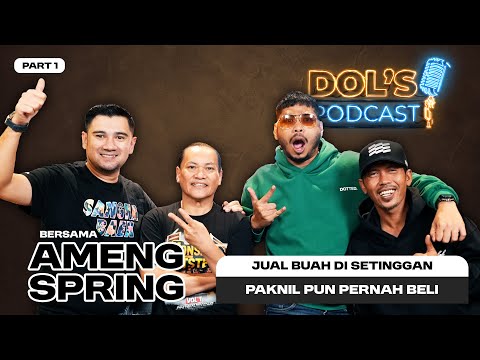 DP EPS 98 | PART 1 : Ameng Spring – “Dulu Jual Buah di Setinggan, Hari Ini Suara Jadi Legenda”