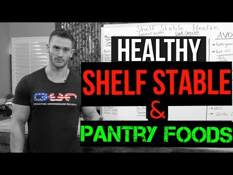 HEALTHIEST Shelf Stable Foods You NEED to Buy (Food Storage and Prep)