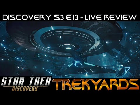 ST: Discovery S3E13 "That Hope is You - Part 2"  LIVE Review Discussion and Breakdown