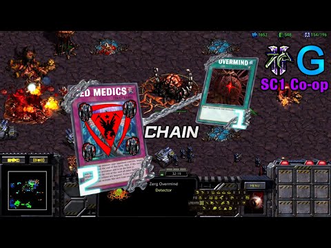 Starcraft 1 Co-op with GiantGrantGames - Brood War Terran Part 7