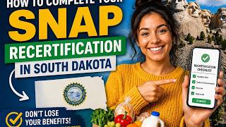 How to complete your SNAP recertification in South Dakota