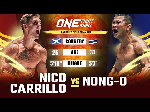 Phenom vs. Legend 👊💥 Nico Carrillo vs. Nong-O | Muay Thai Full Fight