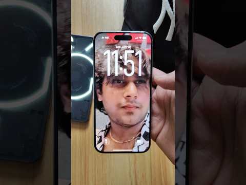 Here’s how to get larger clock style on lock screen in ios 26 #Apple #iOS #iOS26 #iPhone