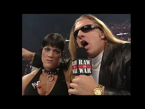 45 Triple H & Chyna talk about Wrestlemania - RAW 09 March 1998