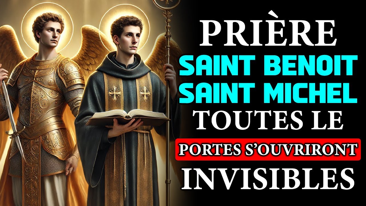 PRIÈRE Miraculeuse de SAINT BENOÎT et DE SAINT MICHEL ARCHANGE✨ TOUTES LES PORTES S'OUVRIRONT