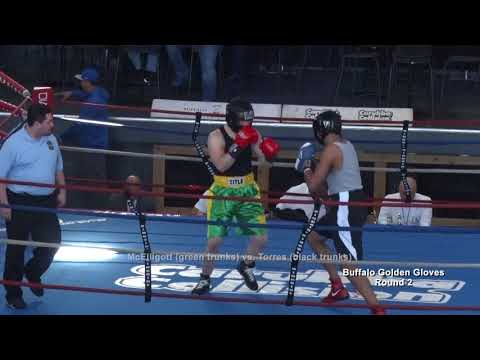 2018 Buffalo Golden Gloves: Darren McElligott vs. Antonio G. Torres