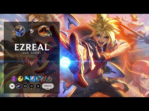Ezreal ADC vs Sivir - KR Grandmaster Patch 12.14