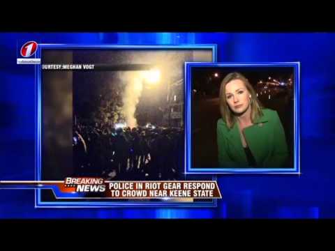 "Fuck Her Right in the Pussy" on WHDH from Keene, NH Riot - FHRITP