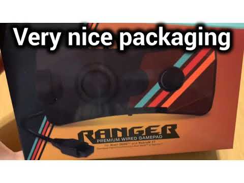 Unboxing the Hyperkin Ranger Premium Wired Gamepad for the Atari 2600