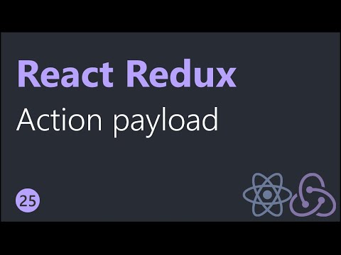 React Redux Tutorials 25 Action payload