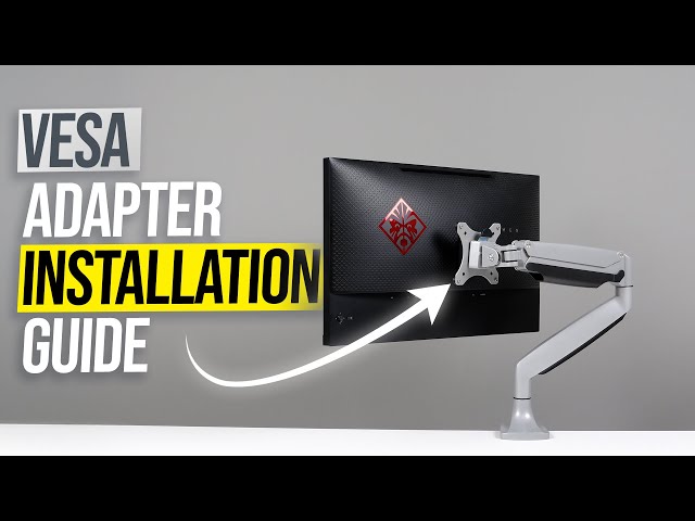 Vídeo relacionado con 3IDEE Adaptador VESA Compatible con Monitor Omen by HP (Omen 25 Gaming) - Adaptador para Pantallas sin conexión VESA - para Montaje en Soporte de Pantalla o Pared