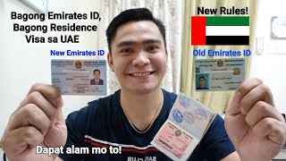 BAGONG RESIDENCE VISA AT EMIRATES ID SA UAE | NEW VISA IN THE UAE | NEW UAE RULES.