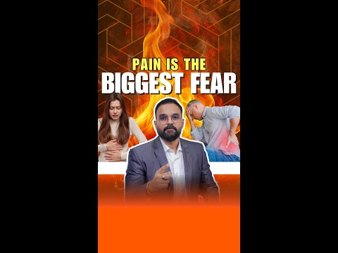 PAIN IS THE BIGGEST FEAR! Eradicate the fear with Dr. Chetan Bhagat! 
