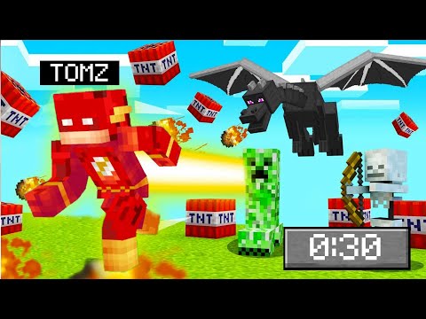 Minecraft : I Became FLASH IN Chaos MOD !!! Malayalam |