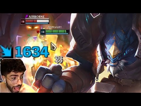 MALPHITE FULL AP BUT ALL SKILLS CRYPT FT. @deidxra5928 #leagueoflegends