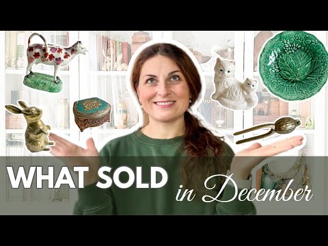 I didn’t expect THESE December sales | Vintage home decor reseller