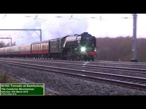 60163 Tornado at Bamfurlong - 16th March 2019