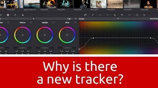 Davinci Resolve 12.5 - Why is there a new tracker? and what's new?