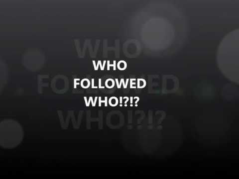 Who followed who!?