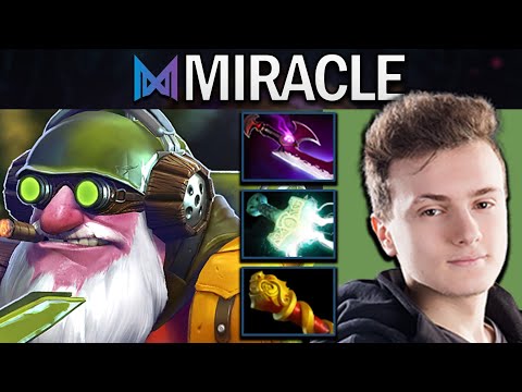 Sniper Dota 2 Gameplay Nigma.Miracle with 32 Kills and 1100 XPM