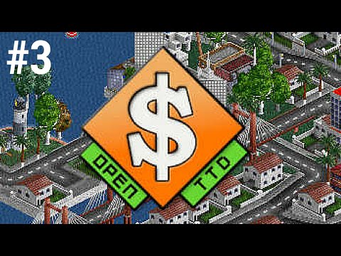 Trains...Lots of Trains - OpenTTD - Gameplay & Commentary - Part 3