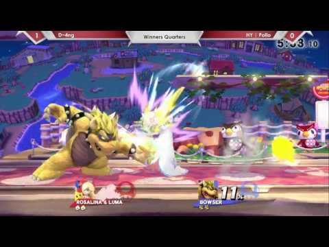 SP66 D~4ng (Rosalina) Vs. HY | Pollo (Bowser) - Winners Quarters - Smash 4