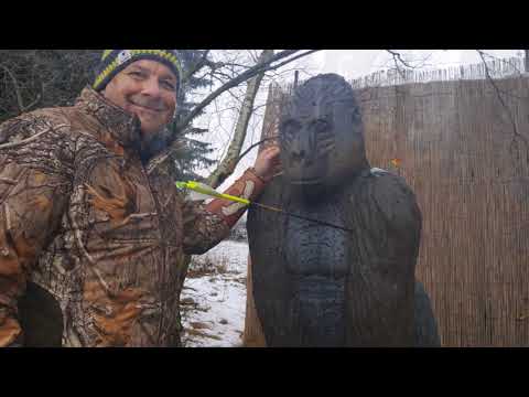 3D Bogenparcours Test Bartochov Tschechien Dezember 2017