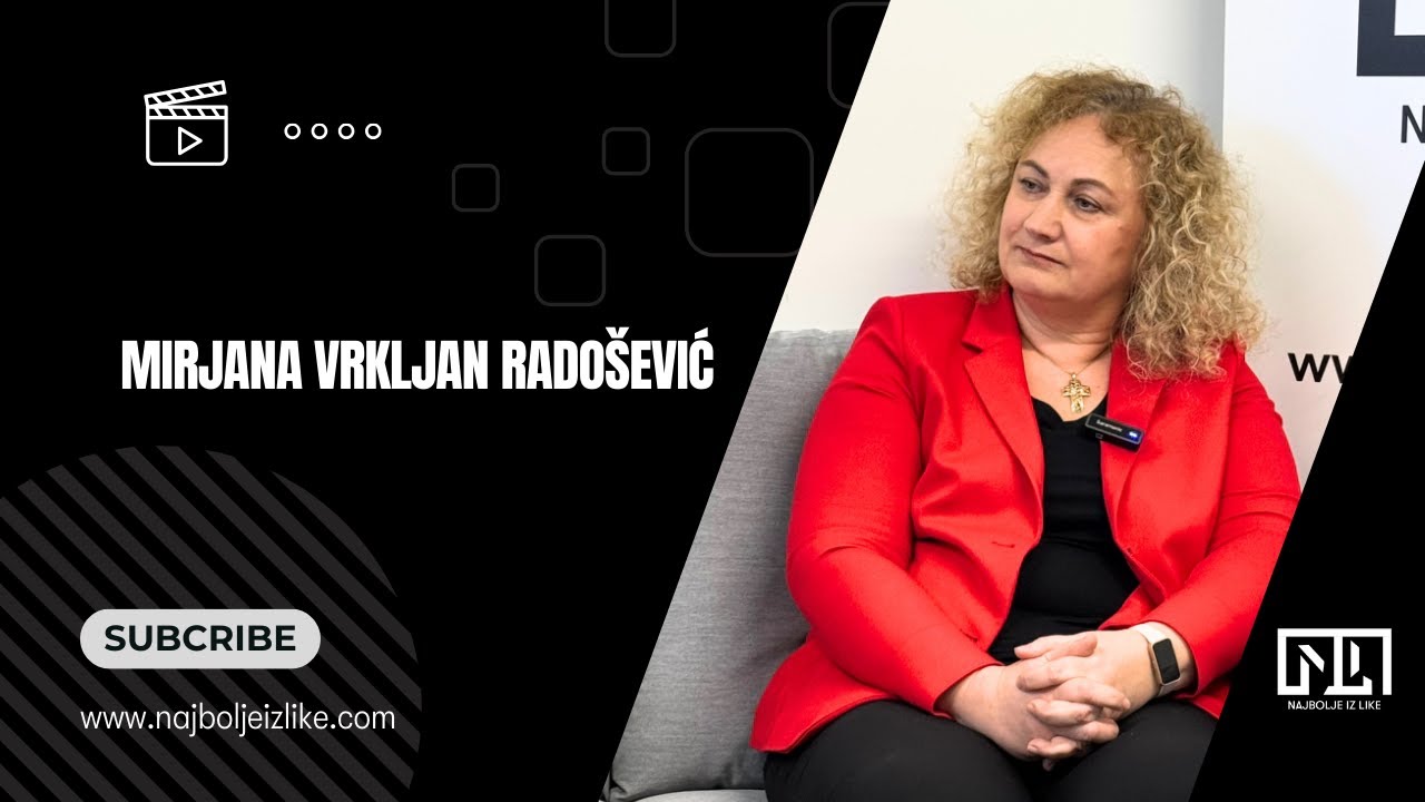 Mirjana Vrkljan Radošević: Ljubav prema Gospiću i borba za bolji život